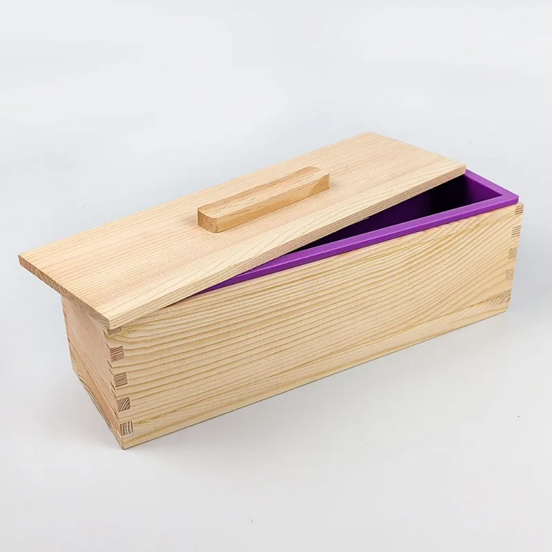 Soap Making Items - Silicone Soap Mold Rectangular Flexible Mould