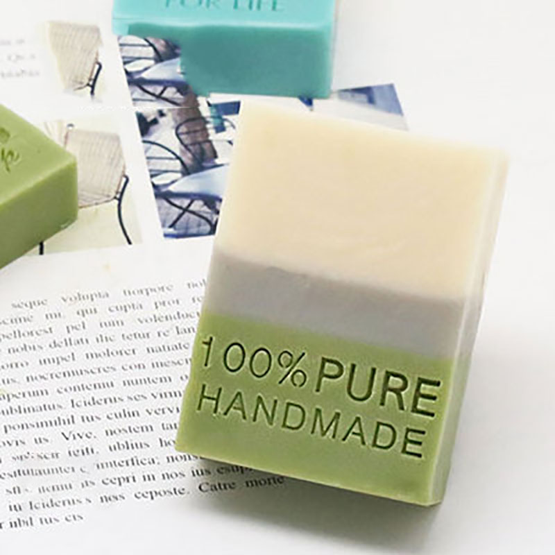 Soap Stamp Custom - Acrylic Soap Stamp, Exquisite Letters Seal,