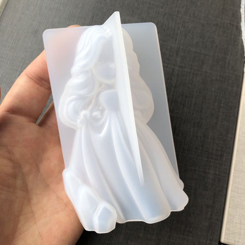 3D Cute Princess Silicone Cand - Soap Making Material recension och pris