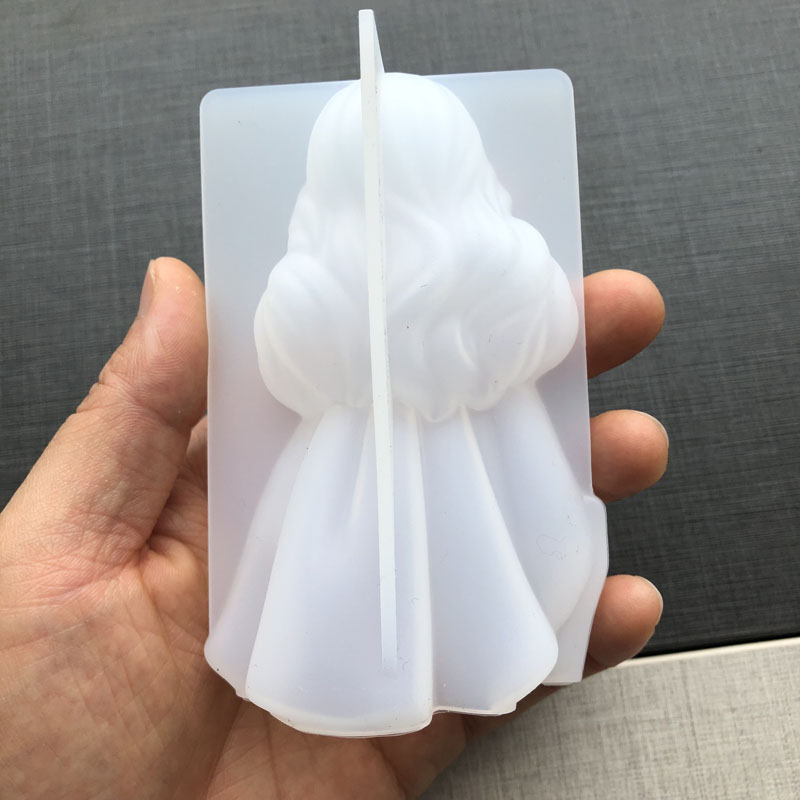 3D Cute Princess Silicone Cand - Soap Making Material recension och pris