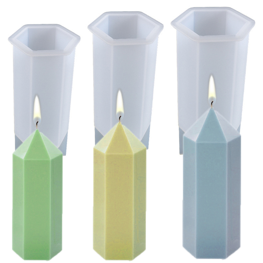 3D Hexagonal Column Candle Mol - Soap Making Diy Kit recension och pris