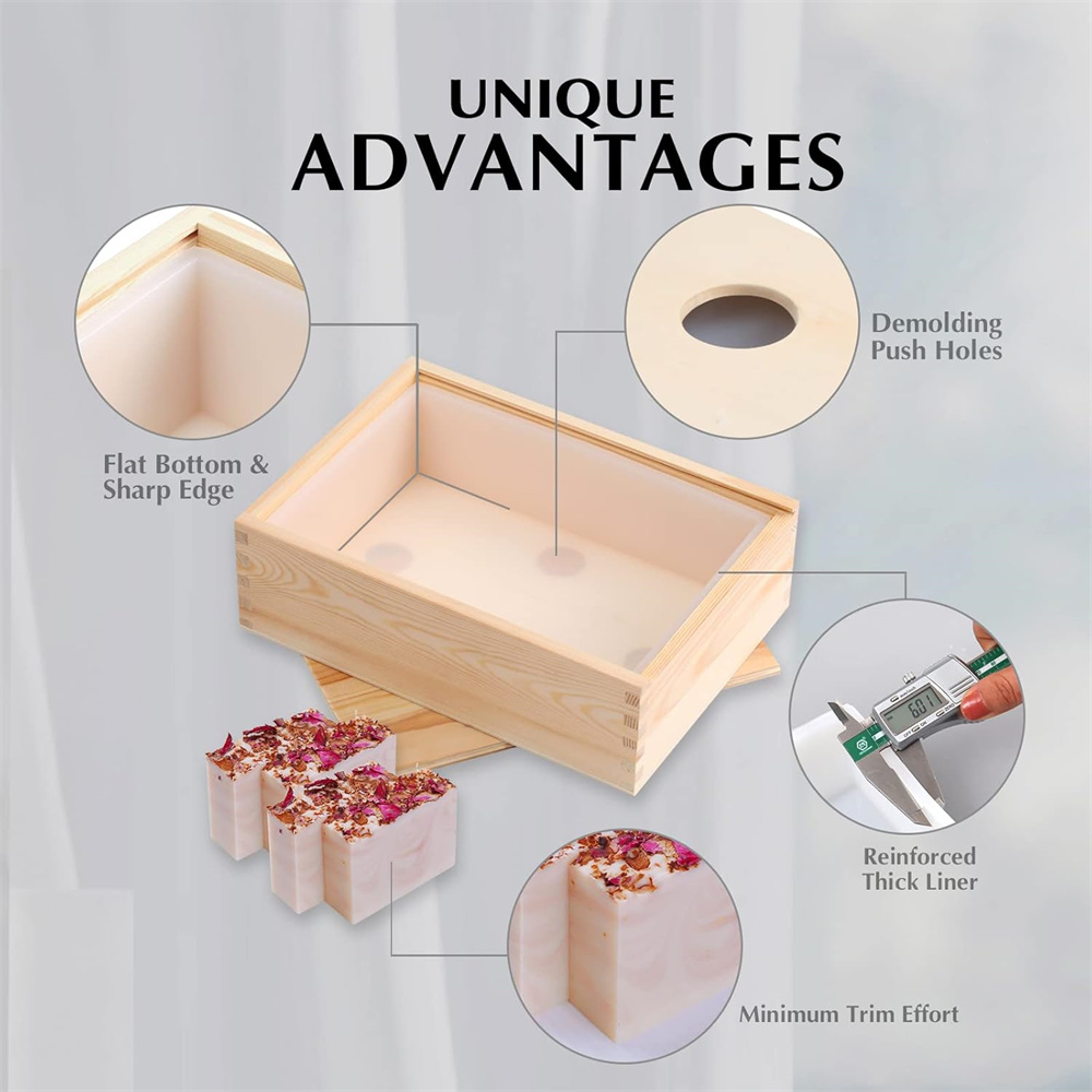 Large Soap Molds Rectangle Sil - Soap Making Items recension och pris