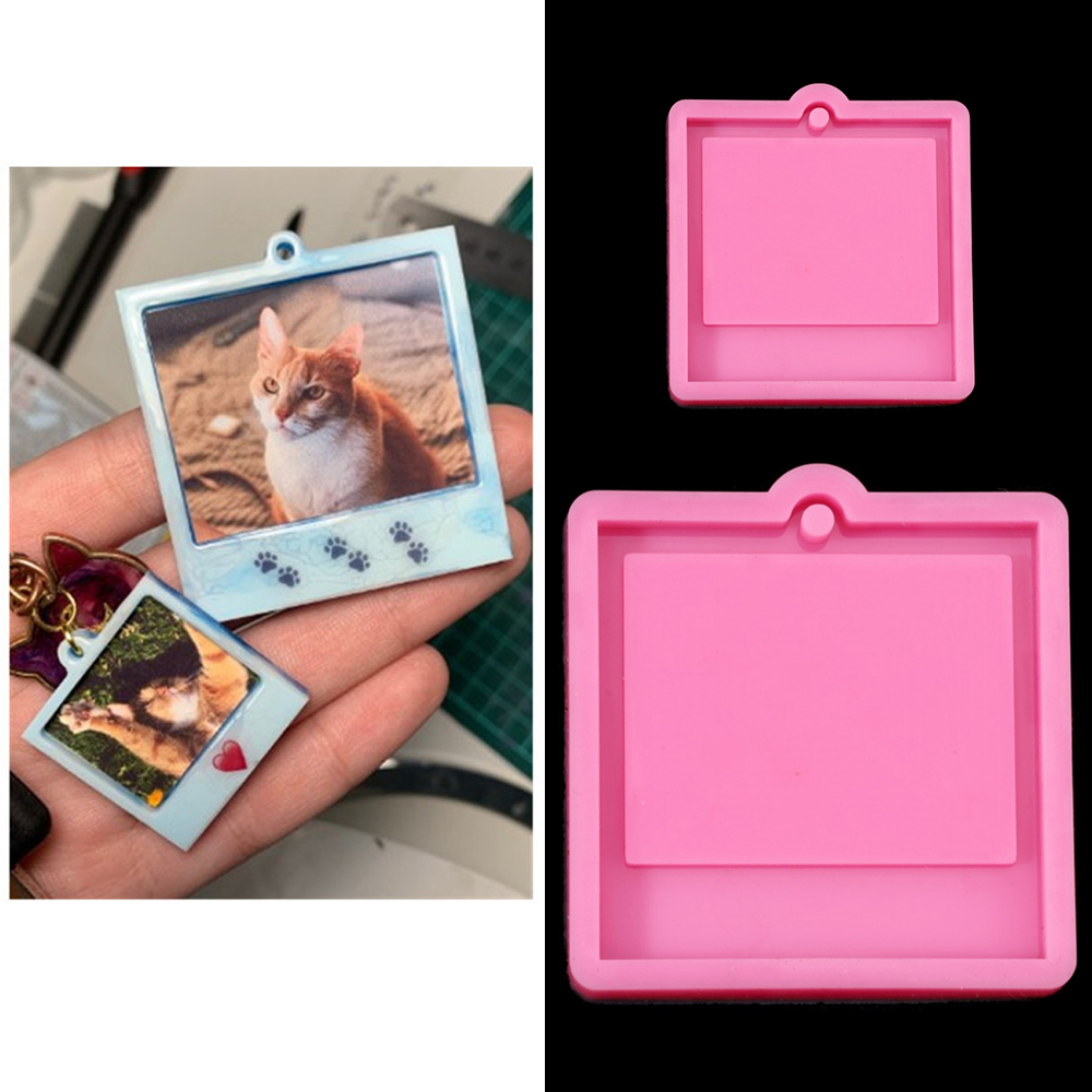 Photo Frame Epoxy Resin Keycha - Soap Making Items recension och pris
