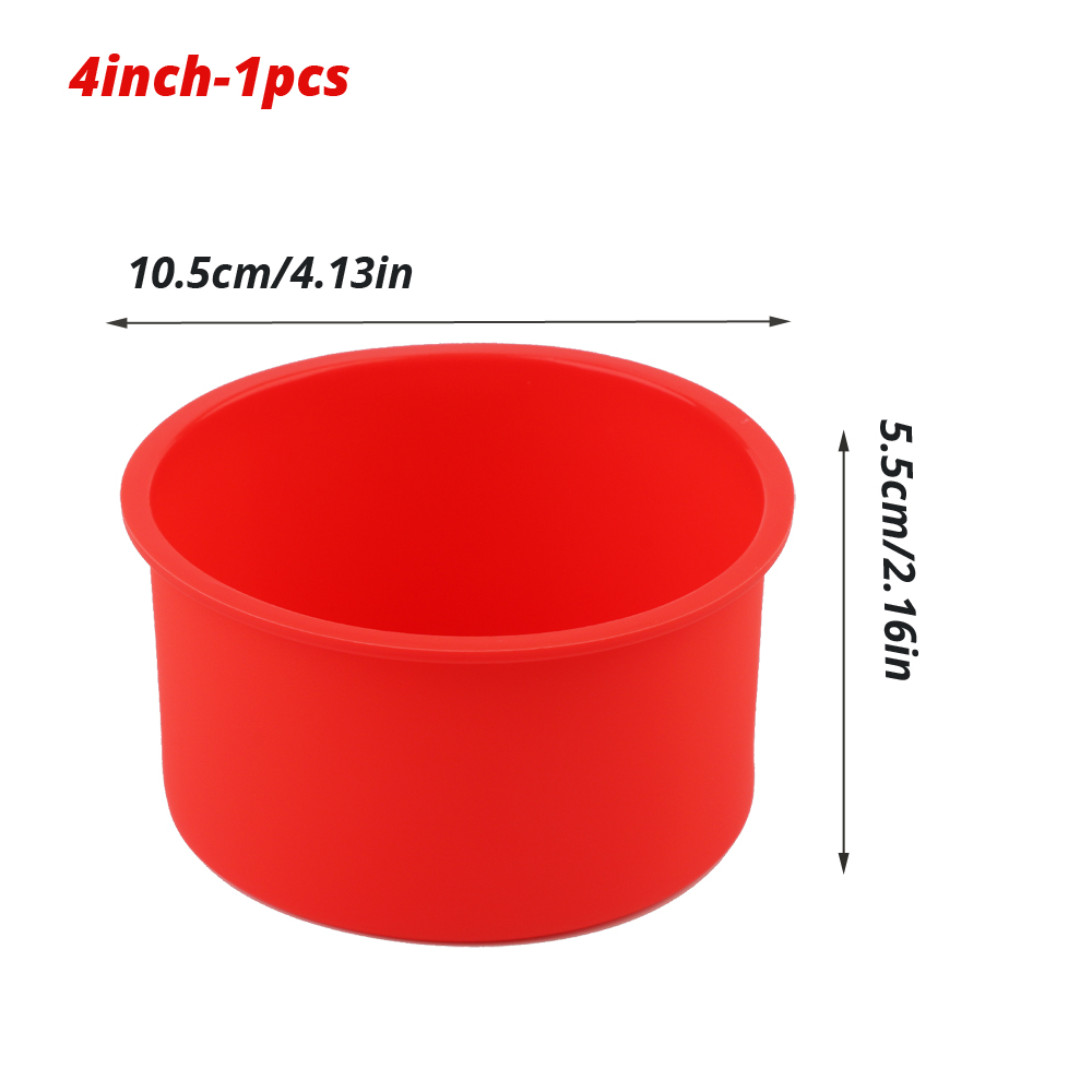 1 Piece of 4inch Round Silicon - Soap Making Tools recension och pris