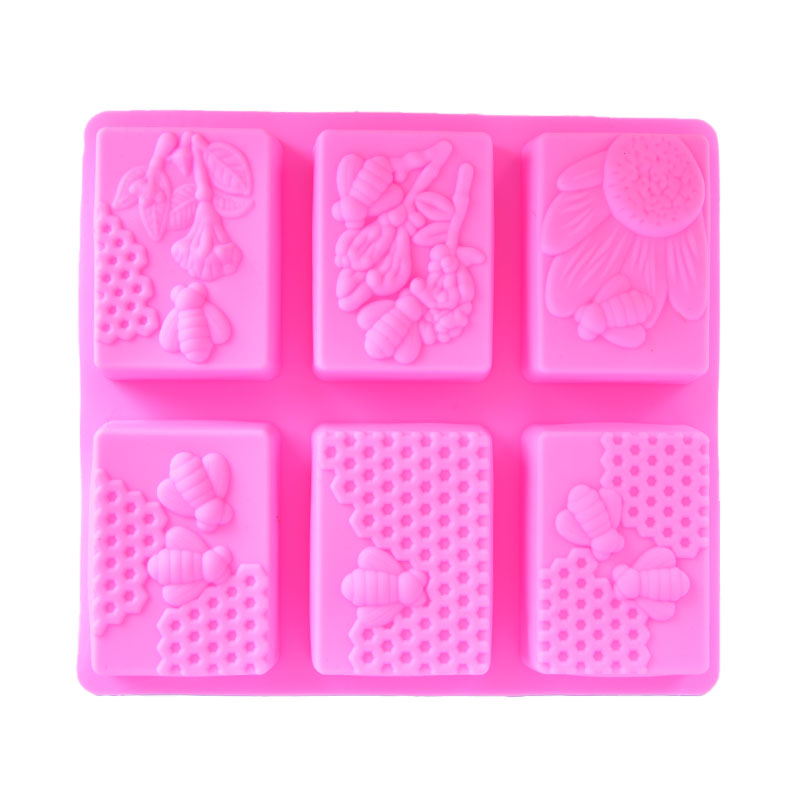 New Sale 1pc Honey Bee Silicon - Soap Making Lye recension och pris