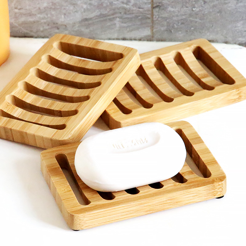 Bamboo Case Tray Wooden Preven - Soap Making Tools recension och pris