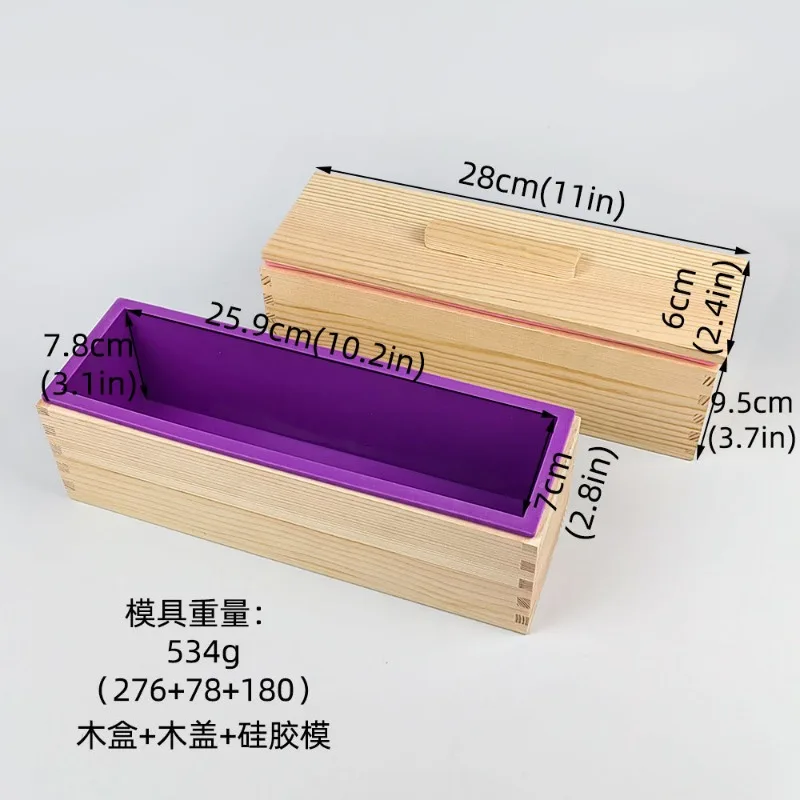 Silicone Soap Mold Rectangular - Soap Making Items recension och pris