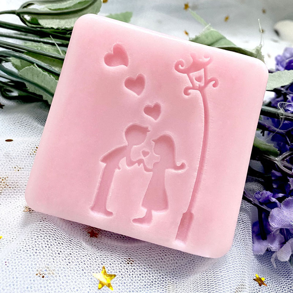 LOVE Word Valentine's Day Flow - Soap Stamp Custom recension och pris