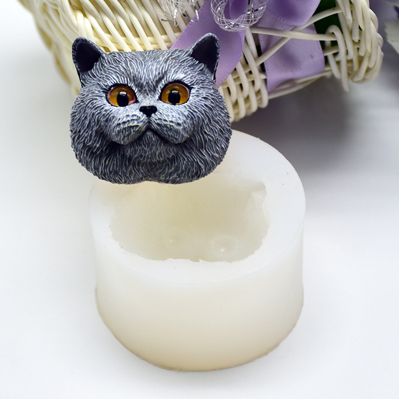 Silicone Mold Short-haired Cat - Soap Making Material recension och pris