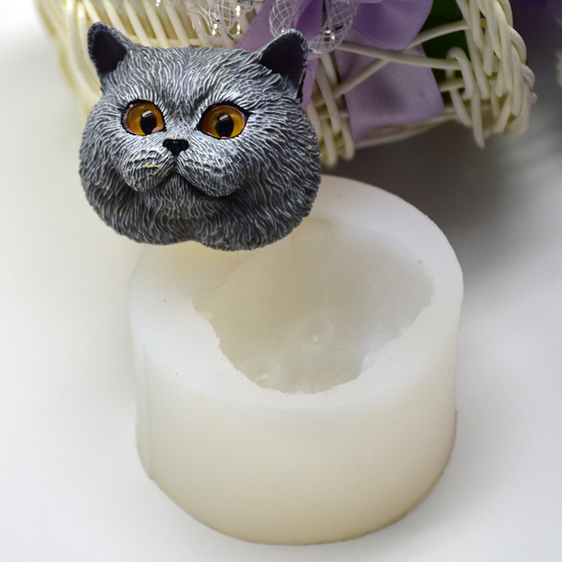 Silicone Mold Short-haired Cat - Soap Making Material recension och pris