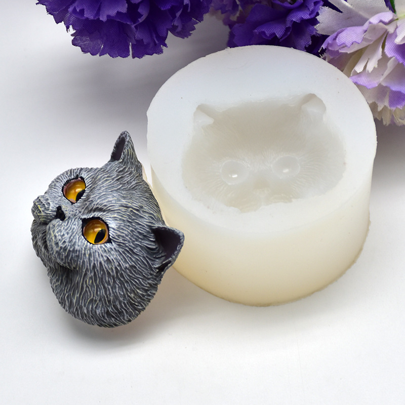 Silicone Mold Short-haired Cat - Soap Making Material recension och pris