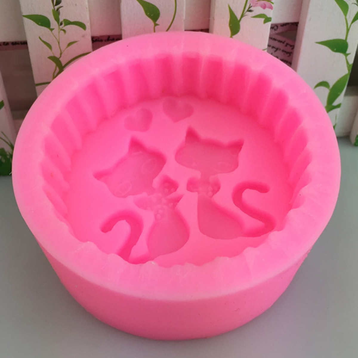 1-Piece Silicone Cat Soap Mold - Soap Making Lye recension och pris