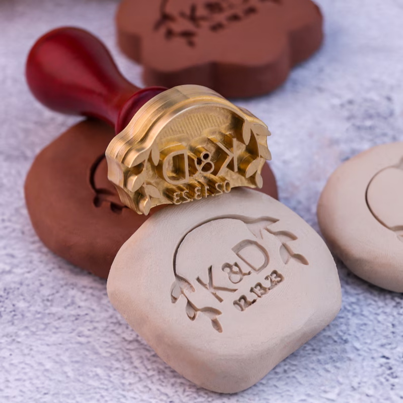 Personalized Pottery Stamp for - Soap Stamp Custom recension och pris