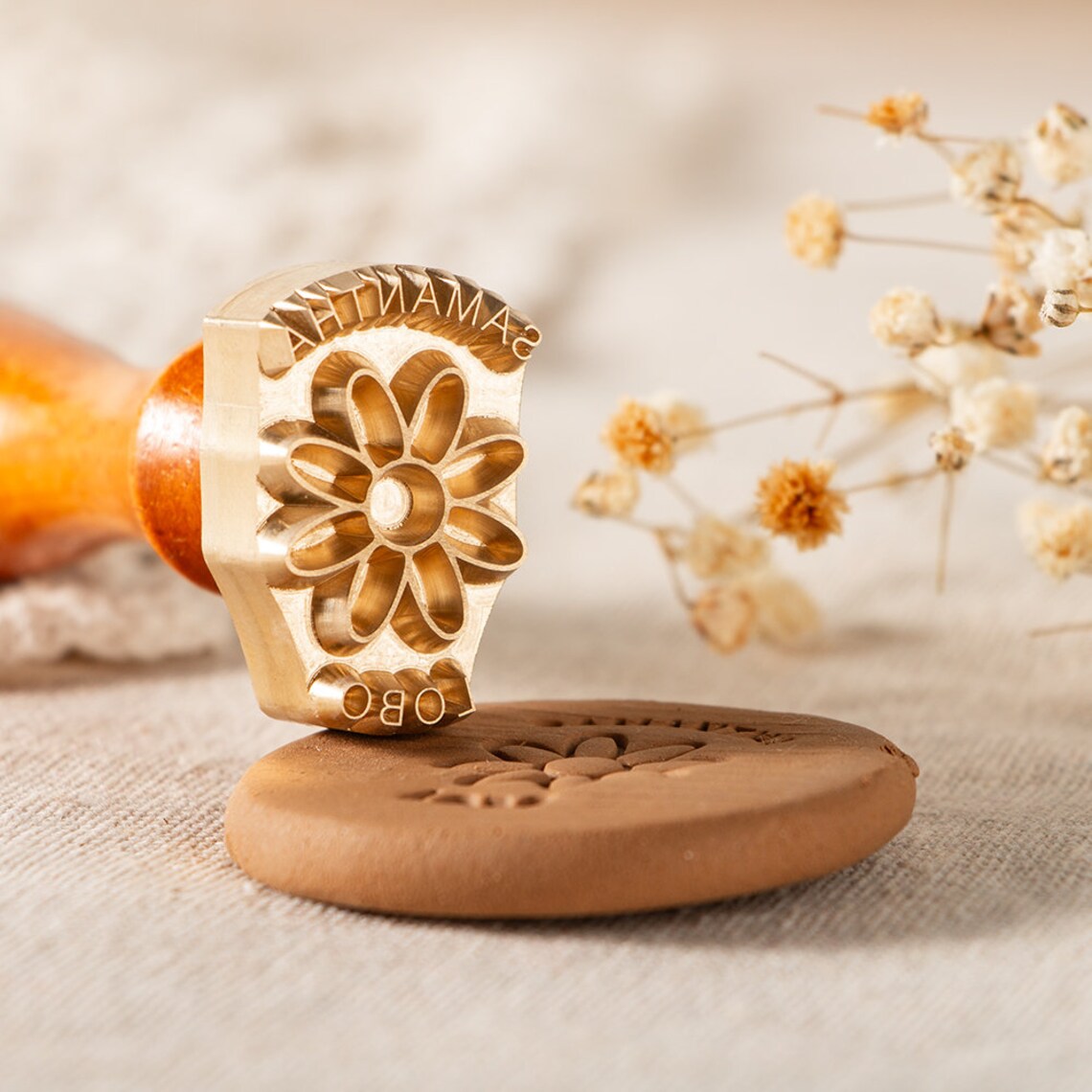 Custom Clay Stamps for Pottery - Soap Stamp Custom recension och pris