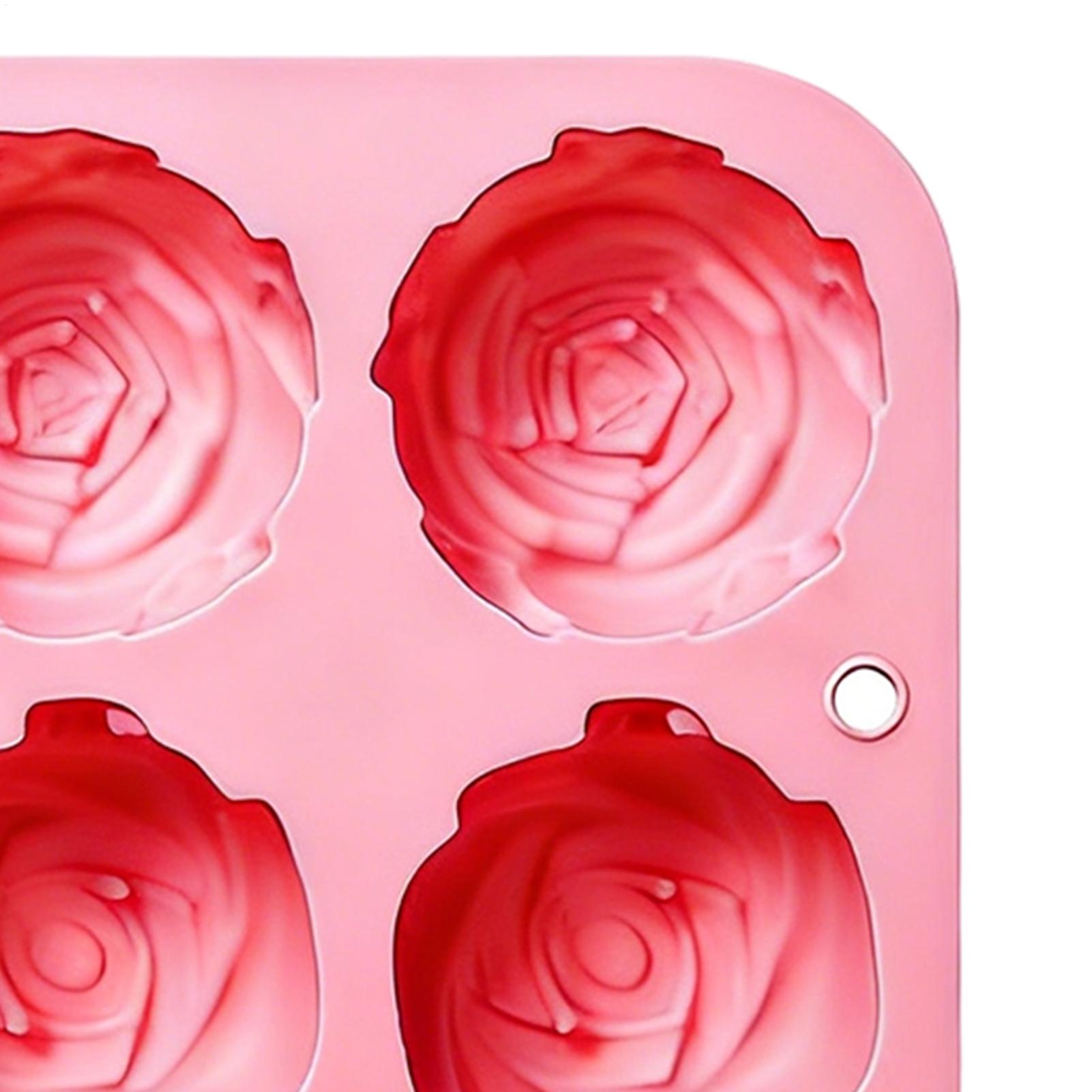 8 Holes Rose Flower Silicone M - Soap Making Tools recension och pris