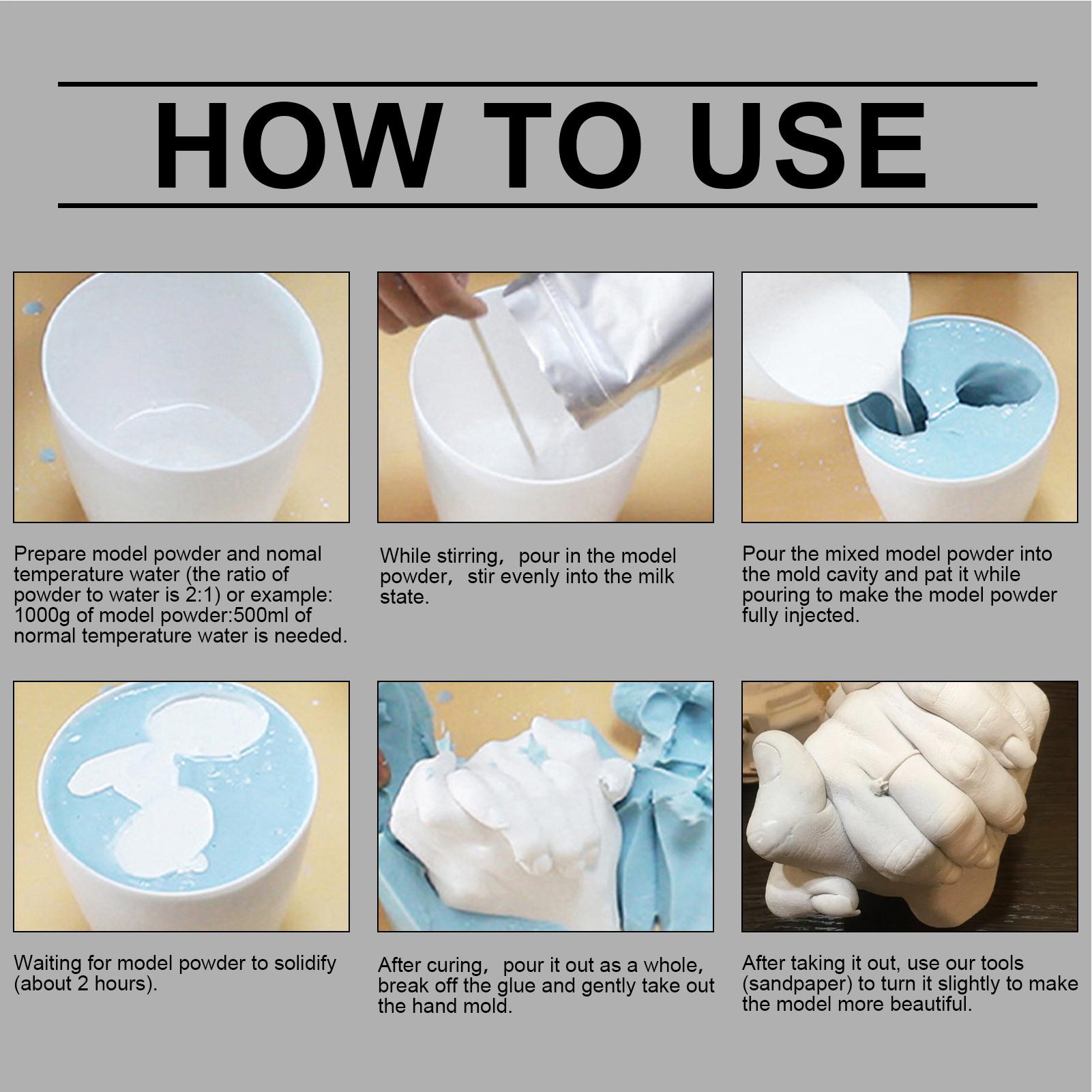 Baby Hand And Foot Casting Kit - Soap Making Items recension och pris