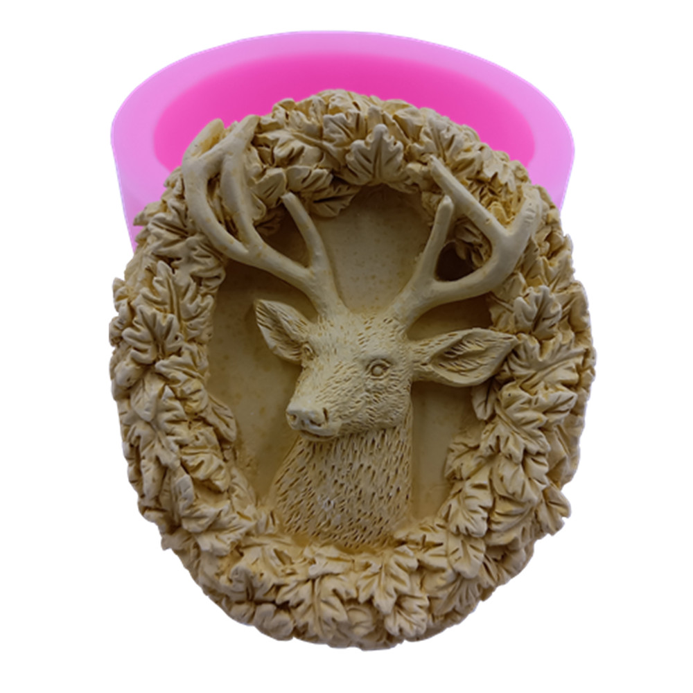 Deer Design Soap Silicone Mold - Soap Making Items recension och pris