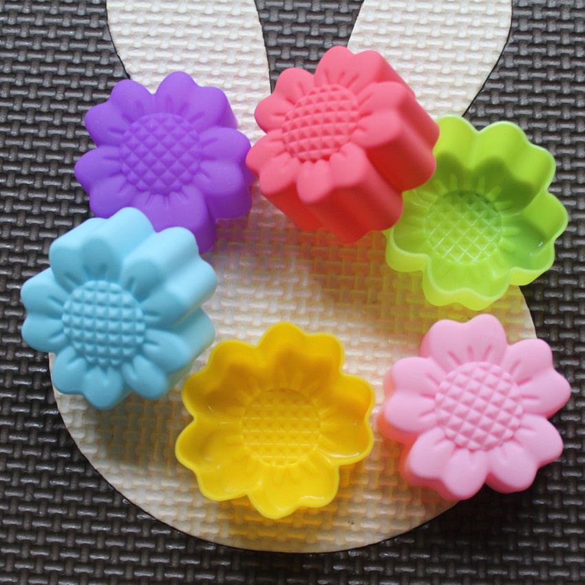 6 Pcs Set Non-Stick Flower Des - Soap Making Material recension och pris