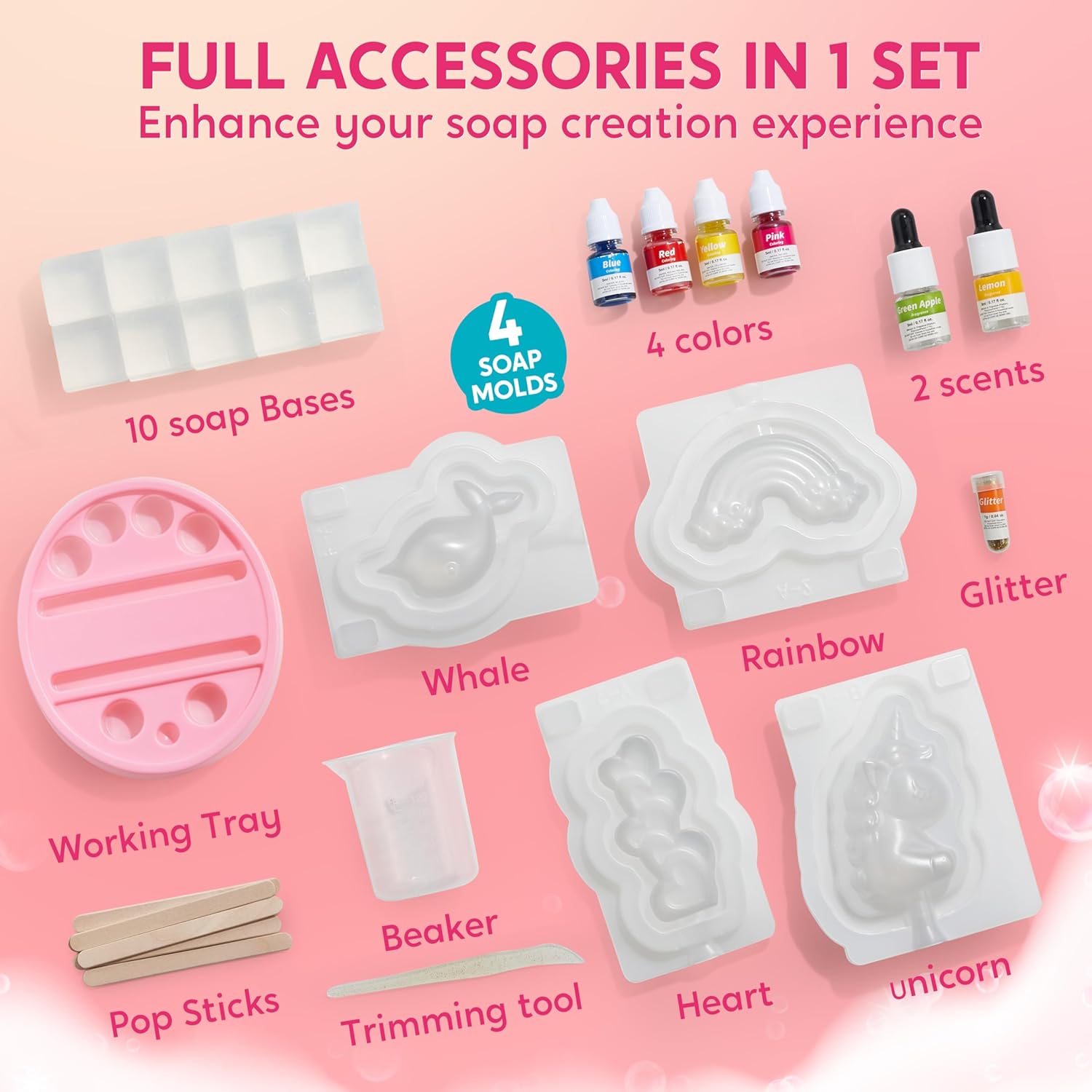 JOYFY Unicorn Soap Making Kit  - Soap Making Diy Kit recension och pris