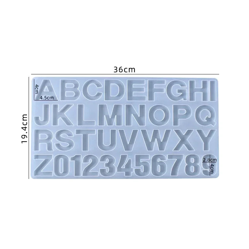 1pc/2pcs/3pcs LettersAtoZ，Numb - Soap Making Material recension och pris
