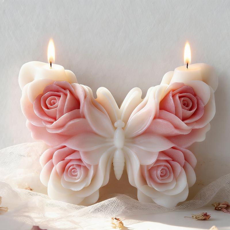 DIY Rose Butterfly Form Silico - Soap Making Items recension och pris