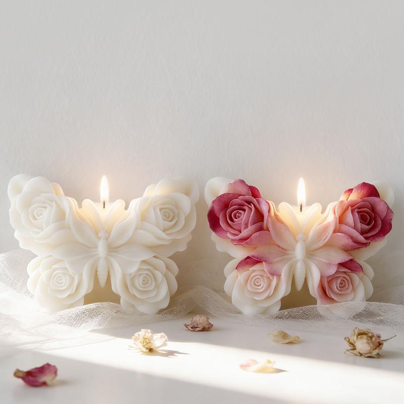 DIY Rose Butterfly Form Silico - Soap Making Items recension och pris
