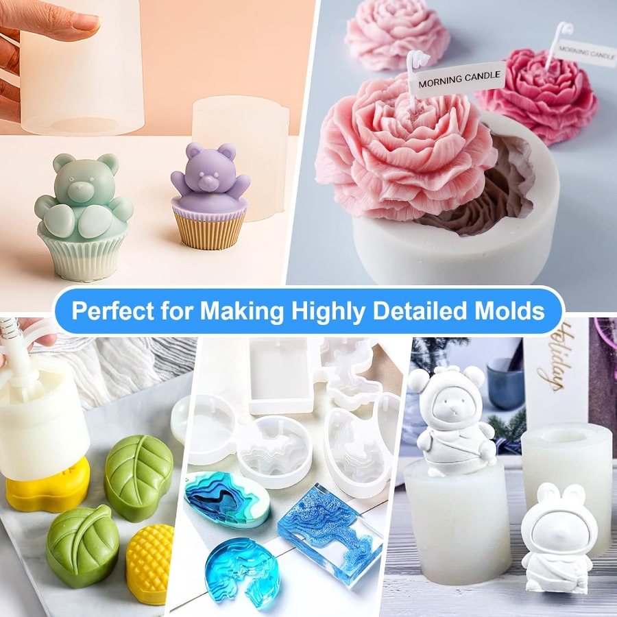 Silicone Mold Making Kit, 38.8 - Soap Making Items recension och pris